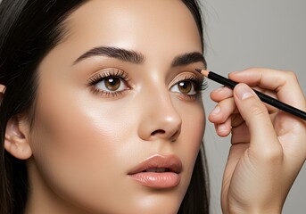 A Precision Eye Makeup Application