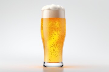 Beer glass toasting lager drink condensation.