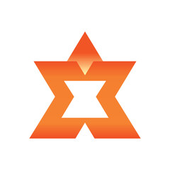 Gradient Hexa Star Emblem