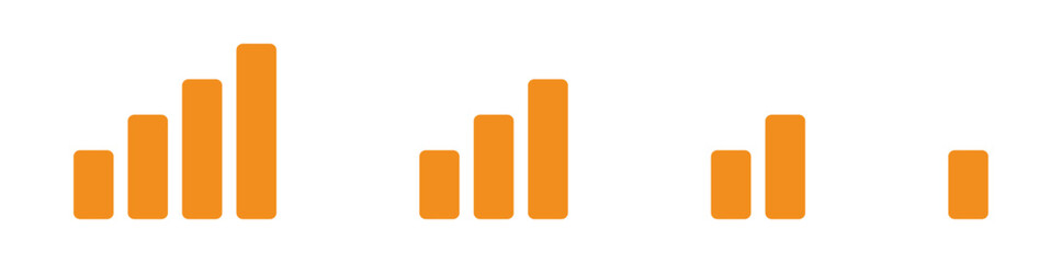 スマホの電波・アンテナのアイコンマーク2