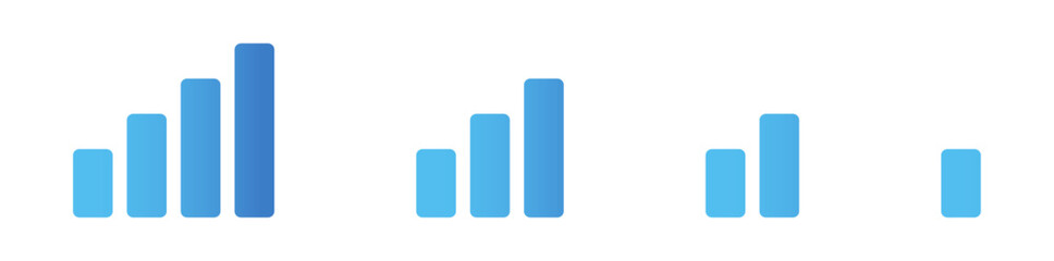 スマホの電波・アンテナのアイコンマーク3