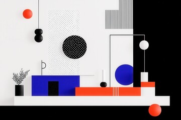 Obraz premium Corporate social responsibility abstract design modern art creative environment digital artwork