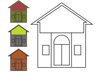 06 House Vector Design.eps