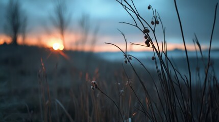 Obraz premium A vibrant cityscape stretches under a pastel-hued sky, with towering buildings reflecting the soft glow of twilight, embodying urban majesty and innovation.