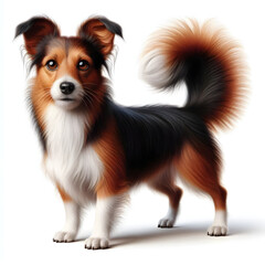 Fototapeta premium border collie dog