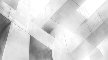 Obraz premium Abstract Architectural Concrete Structure Design