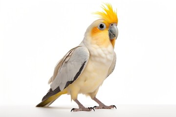 Fototapeta premium Cockatiel cockatoo animal parrot.