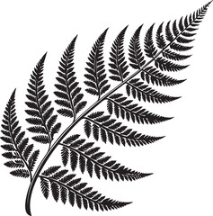 Isolated black recursive fern fractal icon Vector, black recursive fern fractal Silhouette,black recursive fern fractal icon set, black recursive fern fractal for logo,color black recursive fern © MD.Kawsar Hossan