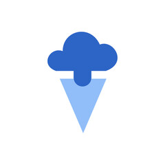 ice cream icon design	