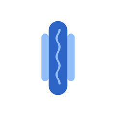 hot dog icon design	