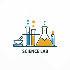 the most popular science lab logo