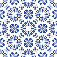 Hand drawn floral pattern, botanical and natural style. for decoration, fabric, wallpaper, ceramic, tiles. flower design.