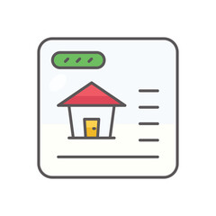 Website vector icon