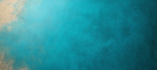 Obraz premium Blank grunge green tosca vintage background. Generative AI technology. 