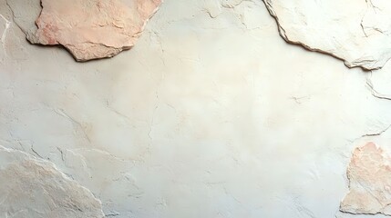 Fototapeta premium Beige and Gray Textured Wall Background