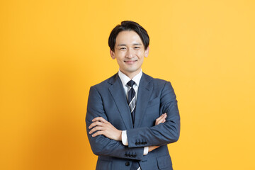 若い日本人ビジネスマン