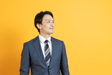 若い日本人ビジネスマン