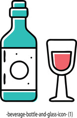 bottle and glass