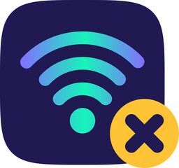 Wireless communication icons