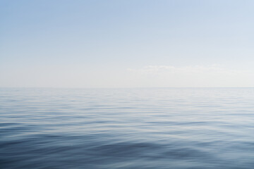 water surface in the bay on a sunny day