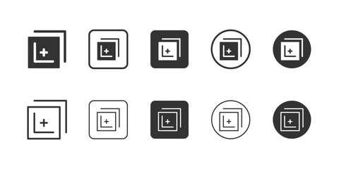 tab, create, new window, new page, outside, new tab, open, expand, multiple, Essential Icons and Trending Styles for Mobile Apps, Websites, and Software. Minimalistic, Flat Design, Line Icons.