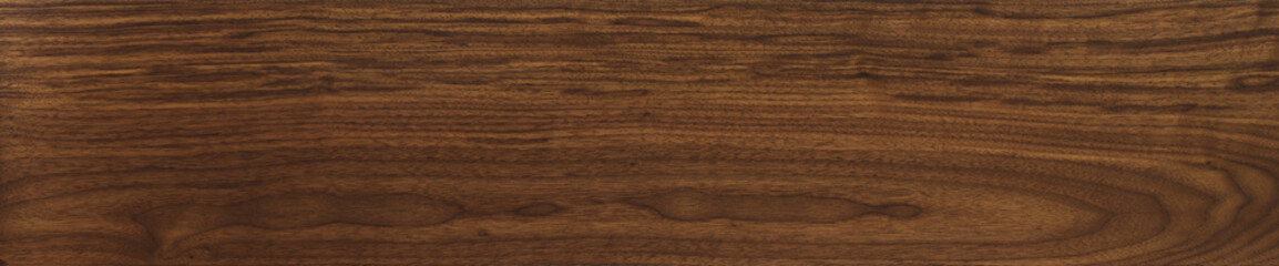 Black walnut wood texture of solid board oil finished