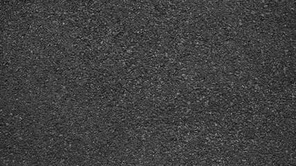 Surface grunge rough of asphalt, Seamless tarmac dark grey grainy road, Texture Background, Top view