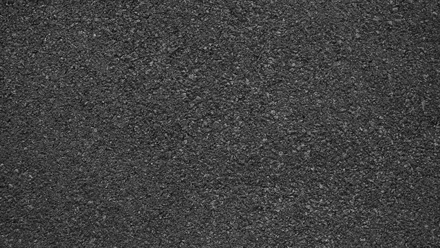 Surface grunge rough of asphalt, Seamless tarmac dark grey grainy road, Texture Background, Top view