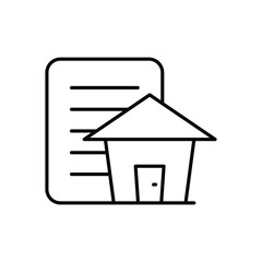 House Document vector icon