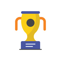 Winner Trophy vector icon