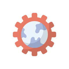 Global Maintenance vector icon
