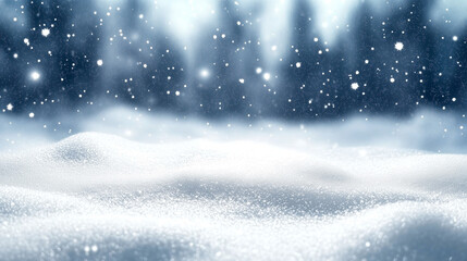 winter space of snow 