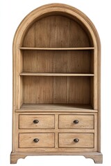 Wood furniture cabinet drawer.