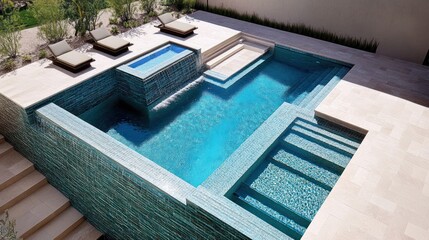 Luxury Pool, Desert Oasis, Spa, Tanning Chairs, Relaxation