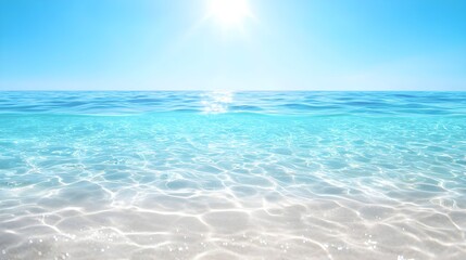 Obraz premium Bright Sunny Day at Tropical Beach