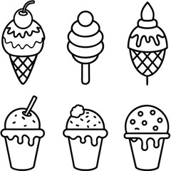 6-different-ice-cream-vector-illustration