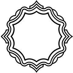 Retro Vector Frame Designs