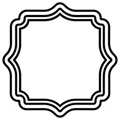 Retro Vector Frame Designs