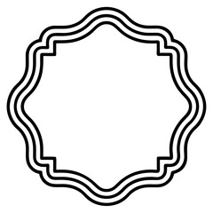 Retro Vector Frame Designs