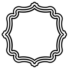 Retro Vector Frame Designs