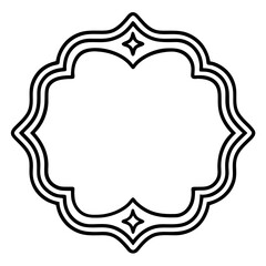 Retro Vector Frame Designs