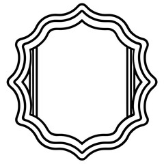 Retro Vector Frame Designs