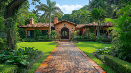 Obraz premium Elegant house. 