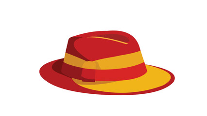 Panama Hat Vector on a white background......!!!