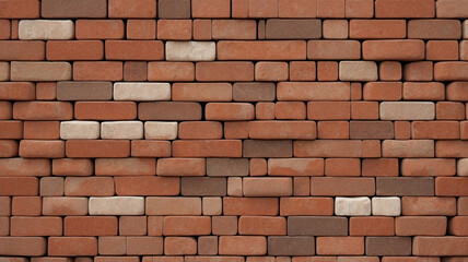 High Resolution Image of Aged Red Brick Material Surface for Construction and Architectural Ideas