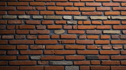 Obraz premium High Resolution Image of Red Brick Surface Texture Ideal for Traditional Architecture and Design