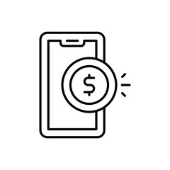 Earn Money vector icon