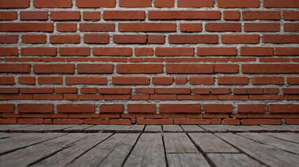 Stunning Red Brick Material Surface Texture Highlighting the Natural Imperfections and Aged Look