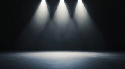 Minimalist black gradient background with soft lighting creating a smooth and elegant visual effect