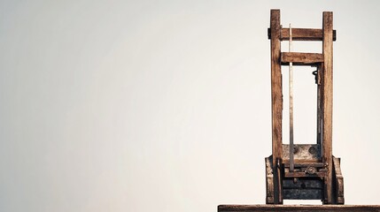 Rustic wooden cart, studio backdrop, historical artifact, transportation